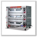 K555 3 Camadas 9 Bandejas Commercial Gas Deck Oven